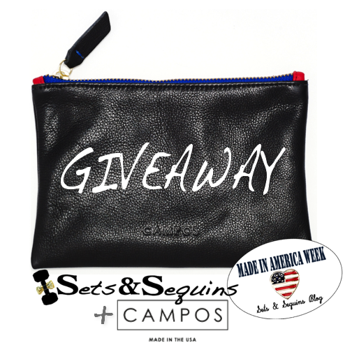 made in america made in usa GIVEAWAY clutch purse bag designer style fashion blog collaboration winner win free chance black red blue genuine leather